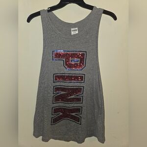 PINK Victoria's Secret Heather Gray Tee